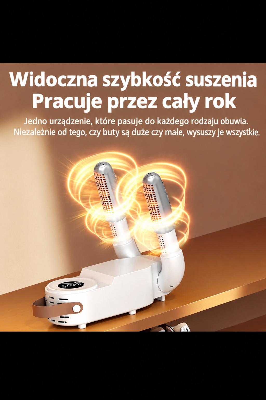 👟 Suszarka do butów 130W – szybkie suszenie, świeżość i wygoda